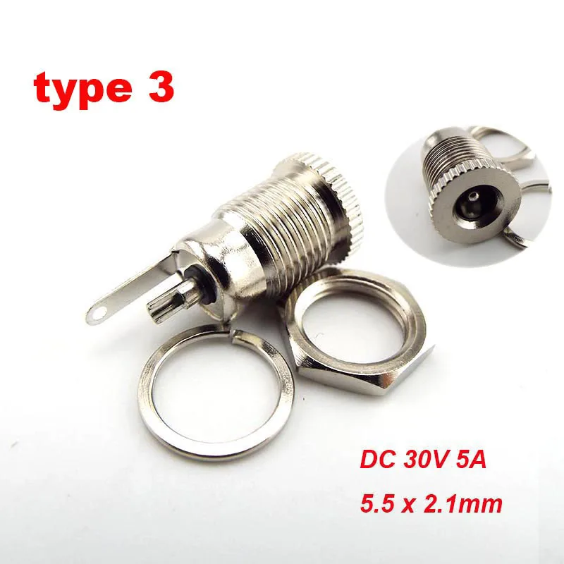 Adattatore Per Presa Di Corrente Per Laptop Jack DC 5,5x2,1