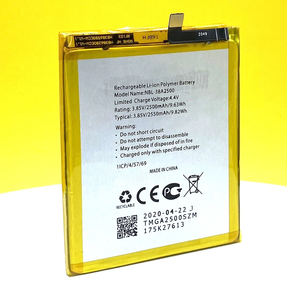 100% NEW Battery NBL-38A2500 For TP-link Neffos X1 Lite TP904A TP904C 2500mAh In Stock Smart Phone Hihg Quality