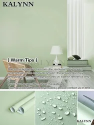 Elegant Black Wood Peel and Stick Decorative Vinyl Wallpaper - 4mx55cm(157inx21in) (Frosted Sage Green)