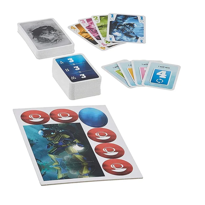The Crew-Quest for Planet Nine Astronauts Full English Family Gathering Chessboard Game Entertainment Divination Card Game