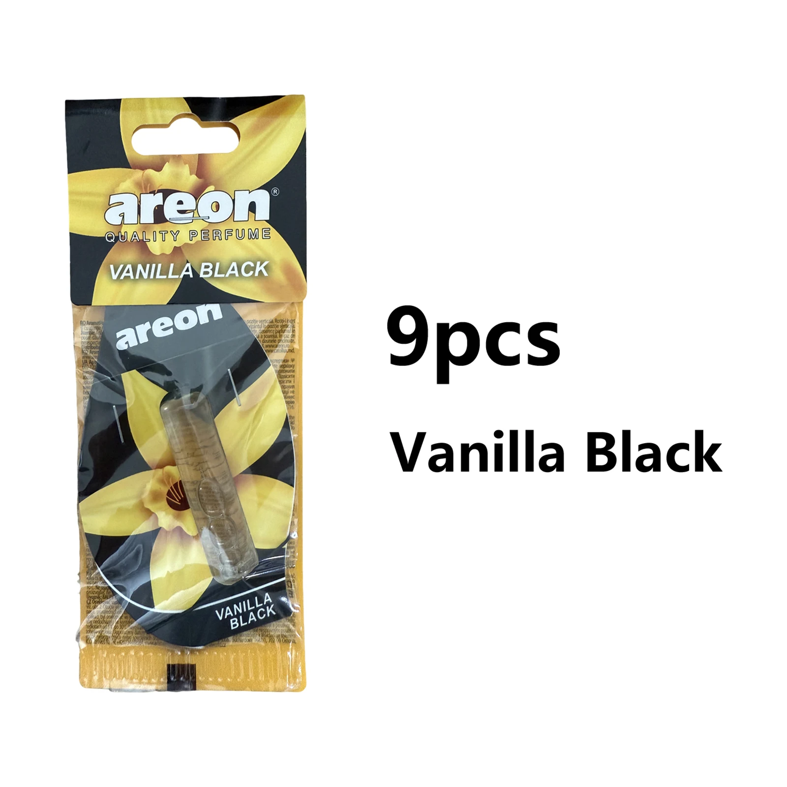 9pcs Vanilla Black