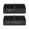 Qotom Mini PC Q710G4-S05 with J3455 Quad Core 4 Gigabit NIC Support POE Fanless Computer 1
