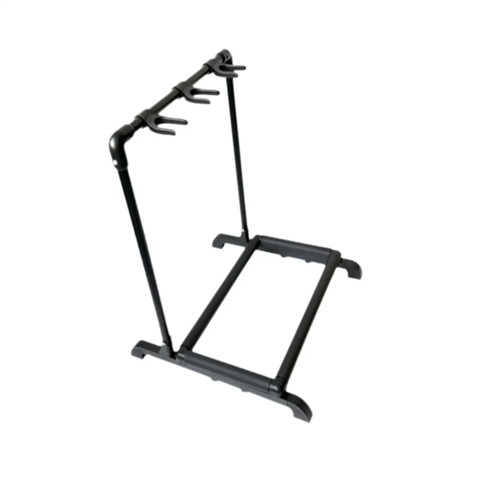 Black Metal Foldable Guitar Holder Multi Instrument Stand Rack for Music Room Electric Acoustic Bass Guitar Support