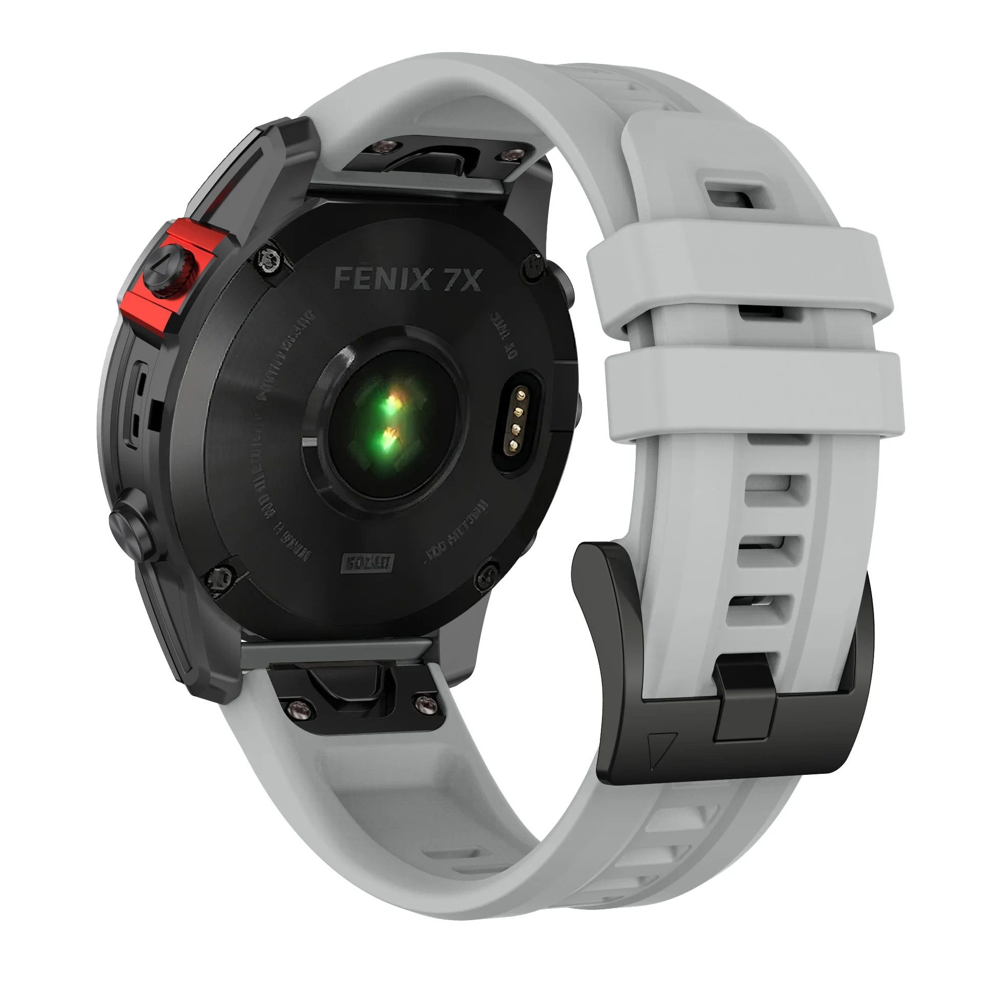 Versatile Silicone Quick Fit Strap - 22/26mm Adjustable Sport Bracelet in Multiple Colors