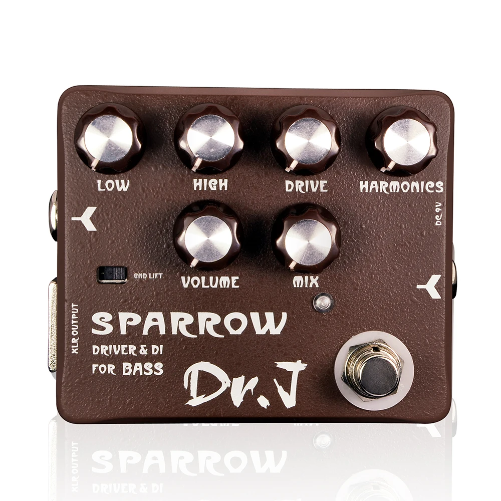 Dr. J Series D53 Guitar Bass Pedal Effect Tube Bass Guitar Amplifier XLR DI Outp