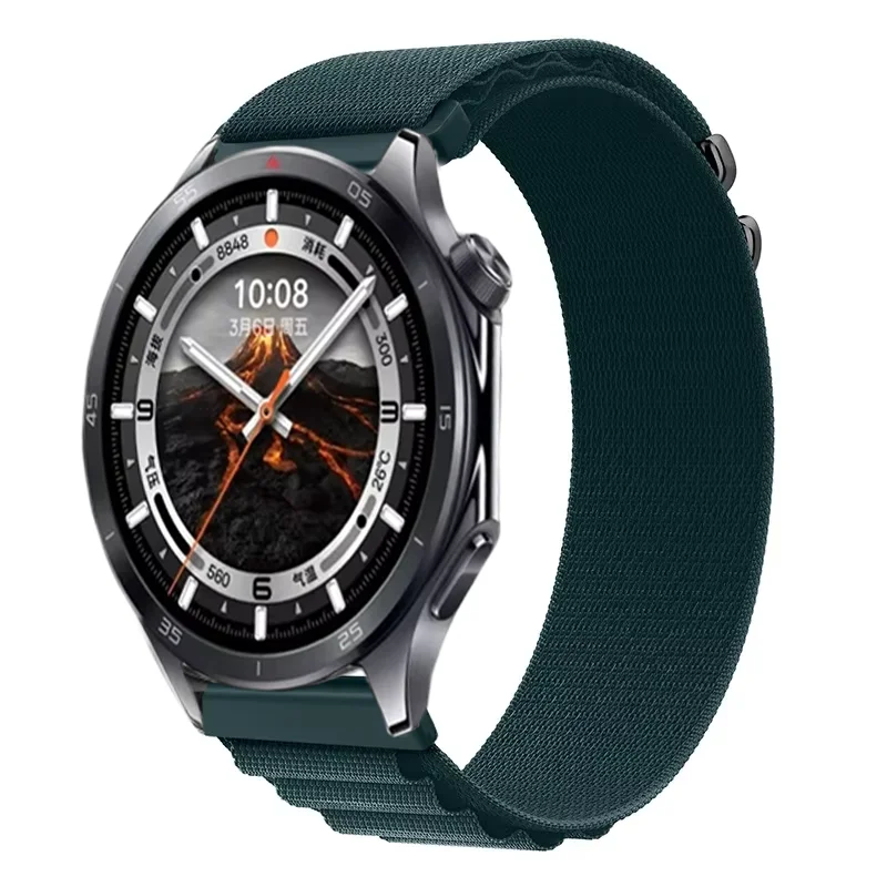 Alpine Nylon Loop Band - Sport Breathable Wristband, 20mm/22mm