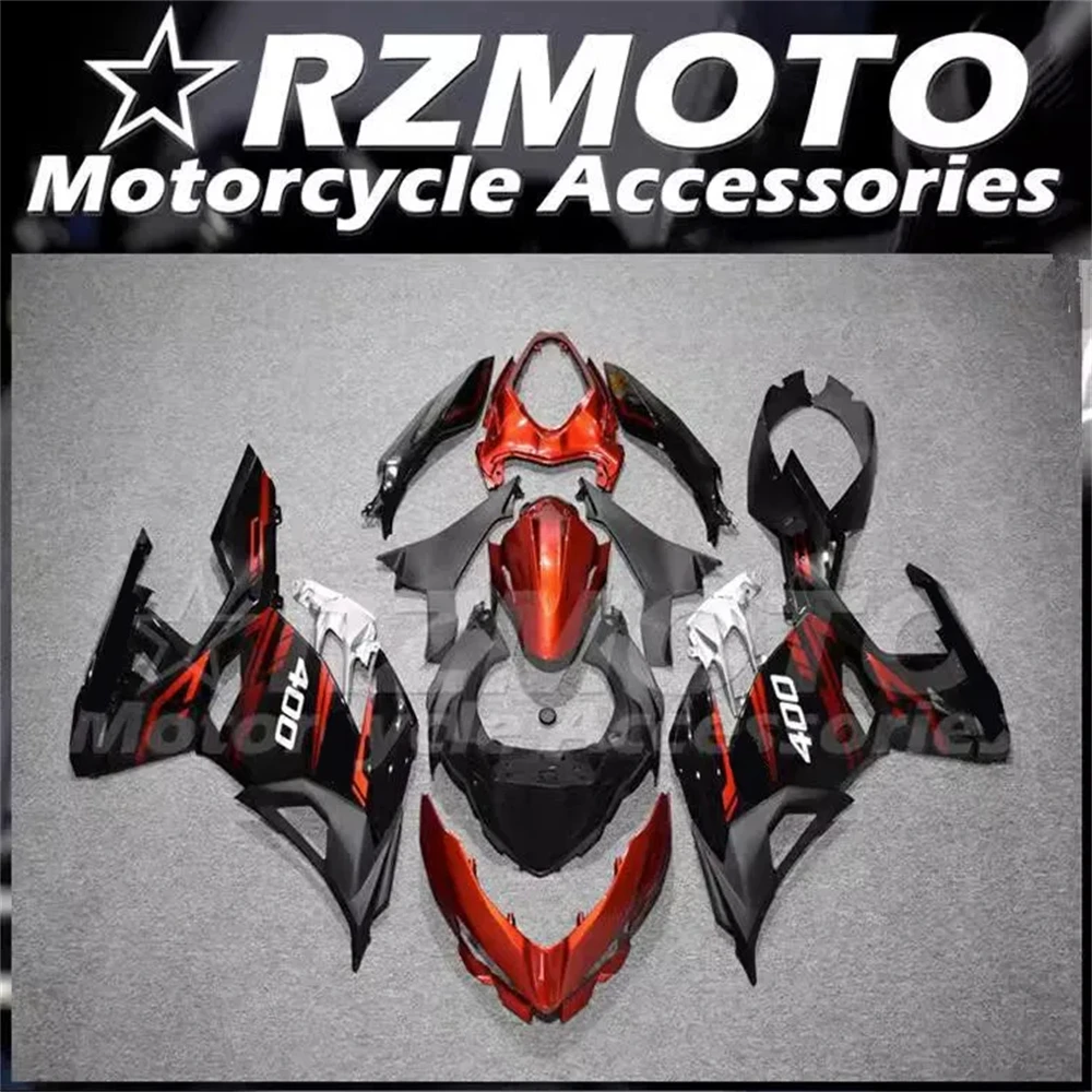 

ABS Motorcycle Fairing Kit fits Kawasaki Ninja 400 EX400 2019 2020 2021 2022 2023 19 2020 21 22 23 Body setting black orange
