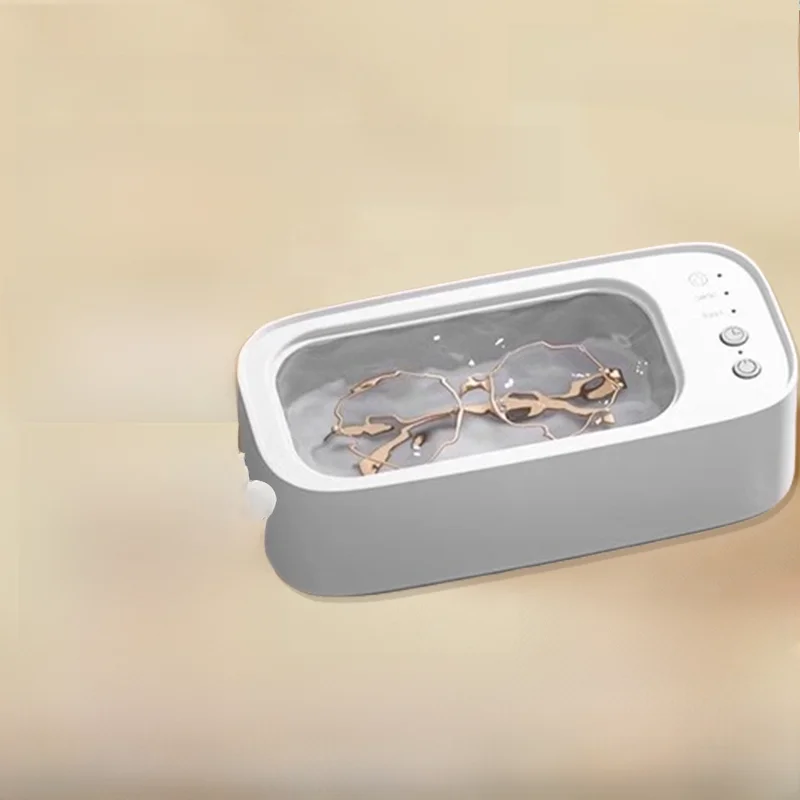 초음파 청소기 렌즈 청소 기계 쥬얼리 클리너 가정용 아이 박스 틀니 커버 대용량 휴대용 청소 장치