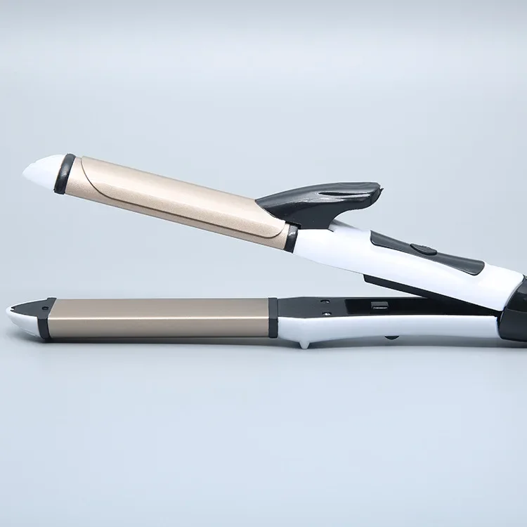Two-In-One Hair Rolling Iron Straightening Brush Student Dormitory Use Straightening Comb Negative Ion Comb Home Appliances