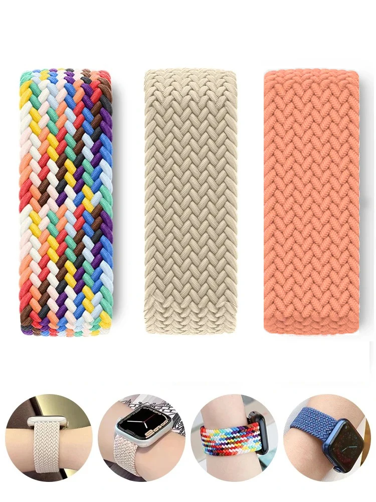 Nylon Braided Strap Bracelet