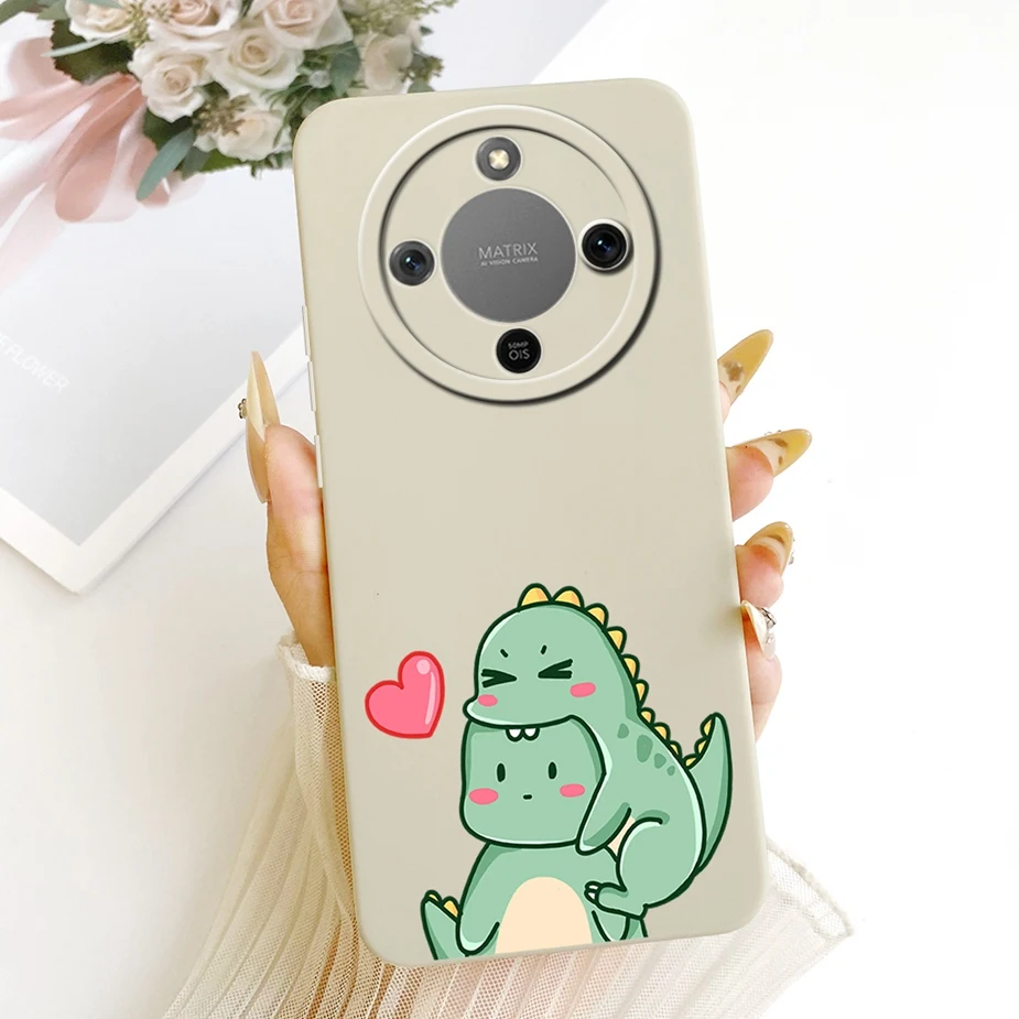 Cute Dinosaur Cartoon Soft TPU Phone Case Cover