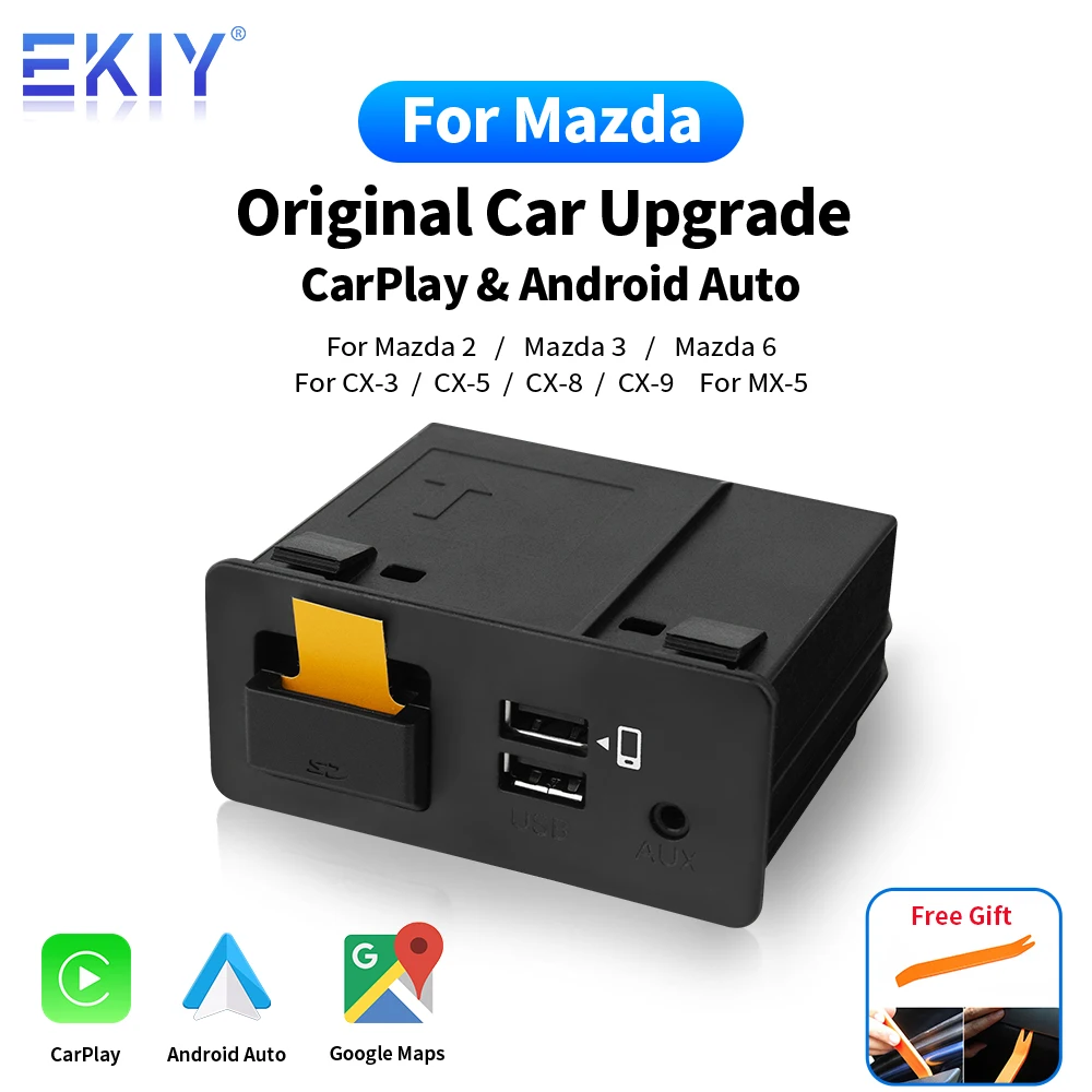 Ekiy Md1 Apple Carplay Android Auto Usb Adapter Hub Oem For Mazda 3 6 2