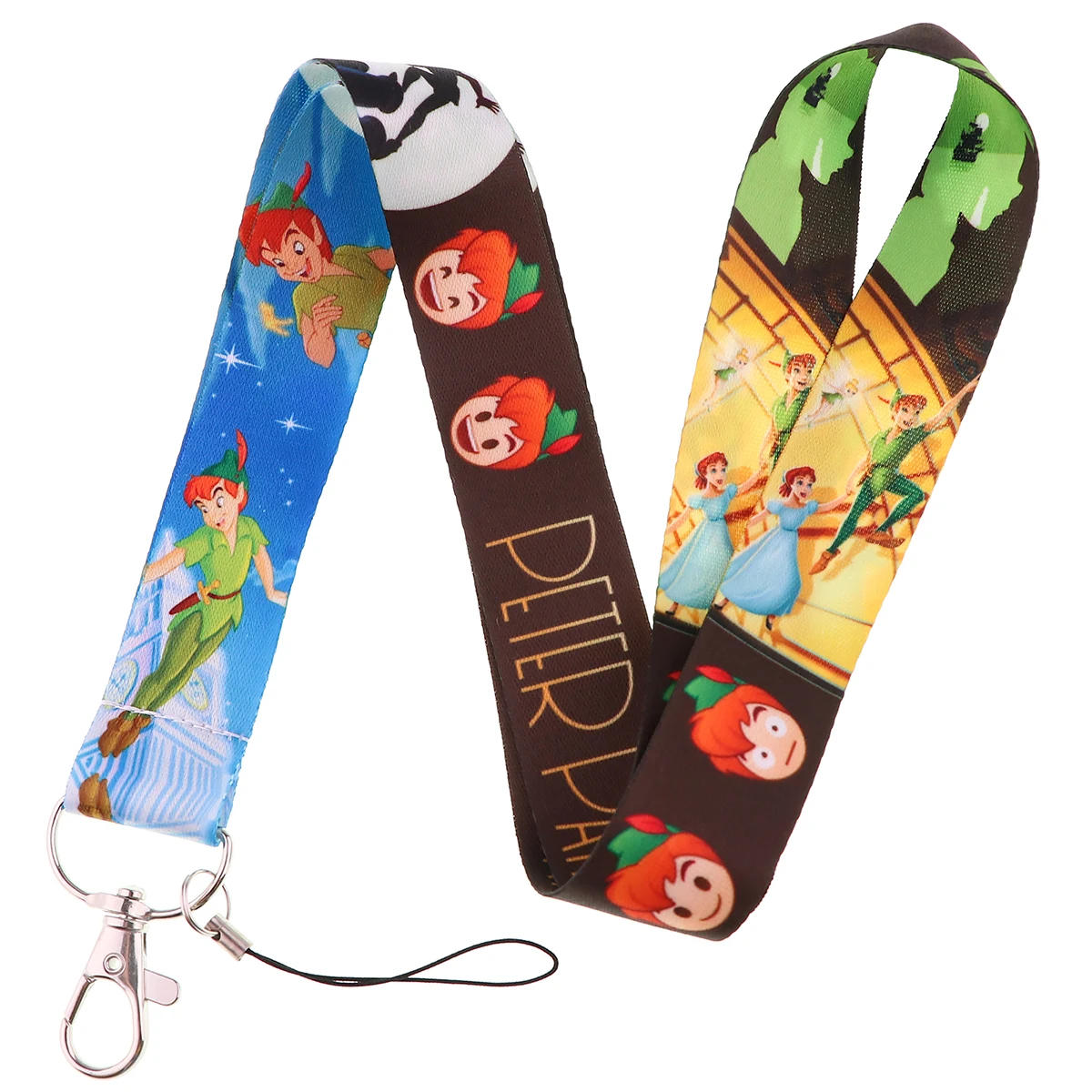 The Little Mermaid  Lanyard Rope Keychain for Key Neck Strap ID Name Badges Holder Mobile Phone Work Pass Bus Card Accessories