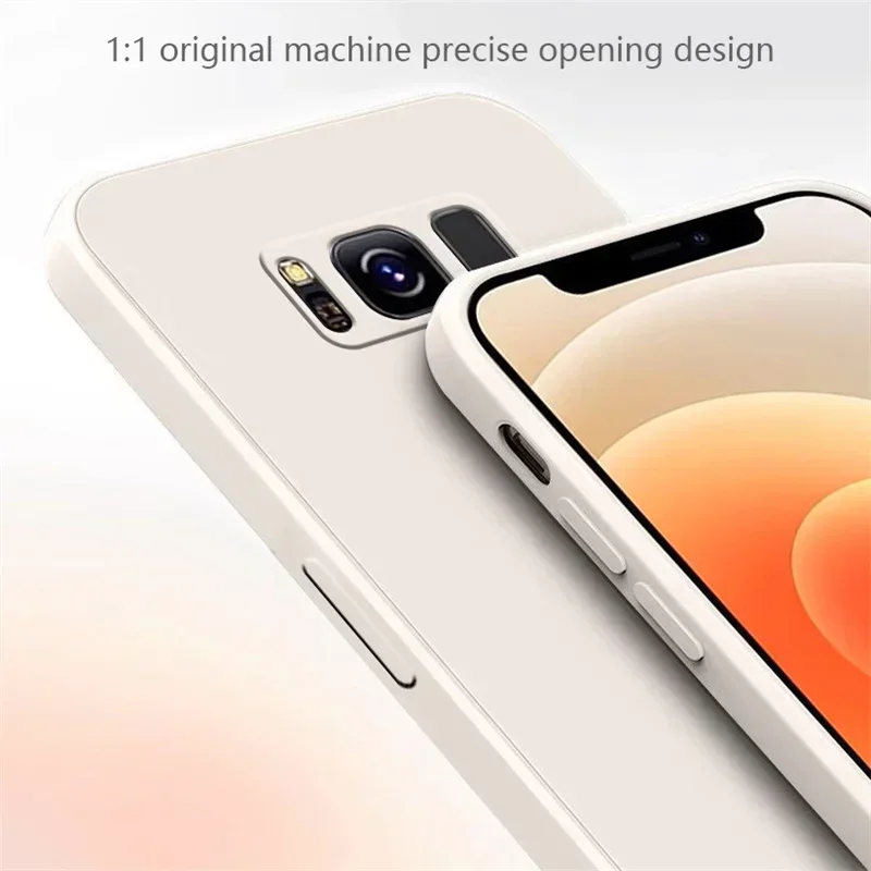 Enhanced Silicone Shockproof Phone Case with Camera Protection