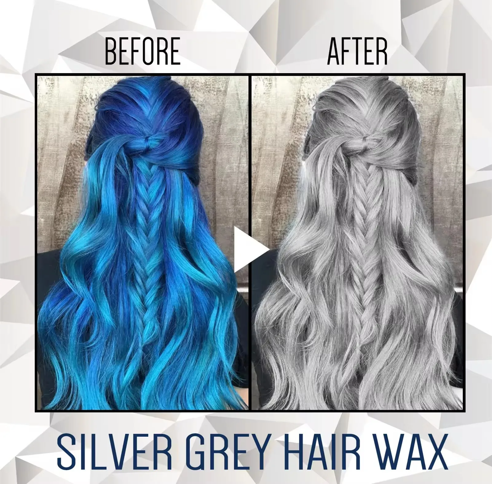 Hair Colour Wax Pretty Cowry Coloring Hair Mud Provides natural color with non-sticky finish for daily use parties and DIY styling