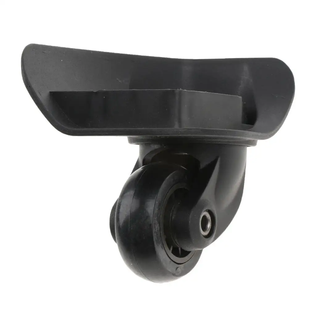 

1 Pair A05 Luggage Swivel Wheels Directional Caster Black