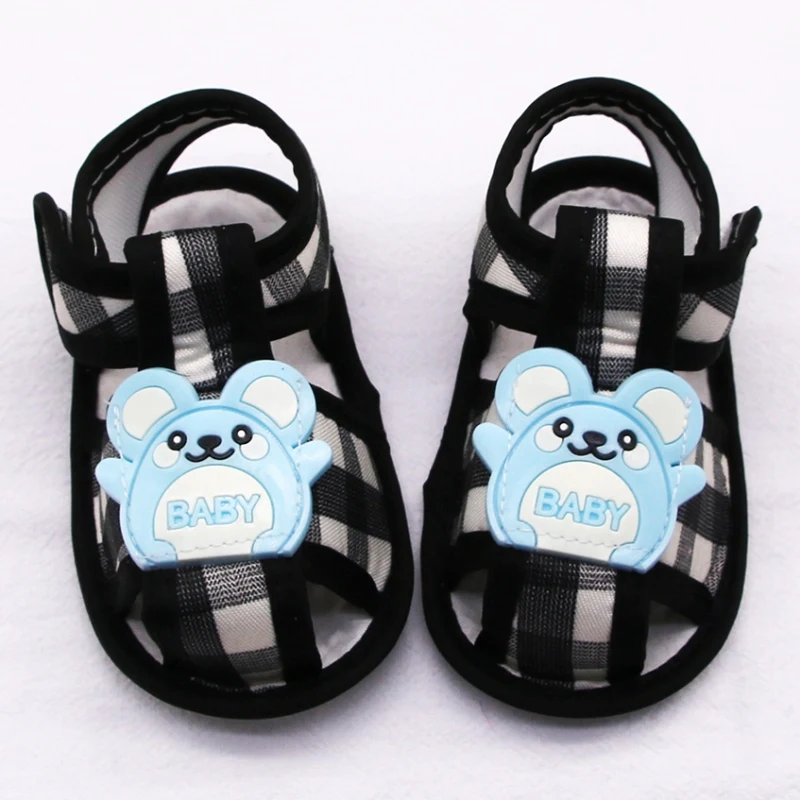 Summer Baby Sandales Shoes Toddler Infant Girls Boys Casual Sandals Non-Slip First Walker Crib Shoes For 0-18Months 1