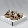 Feslishoet Catroon Dog Thick Slippers Soled Non Slip Slides Bathroom Summer Comfy Shoes Indoor and Outdoor 5