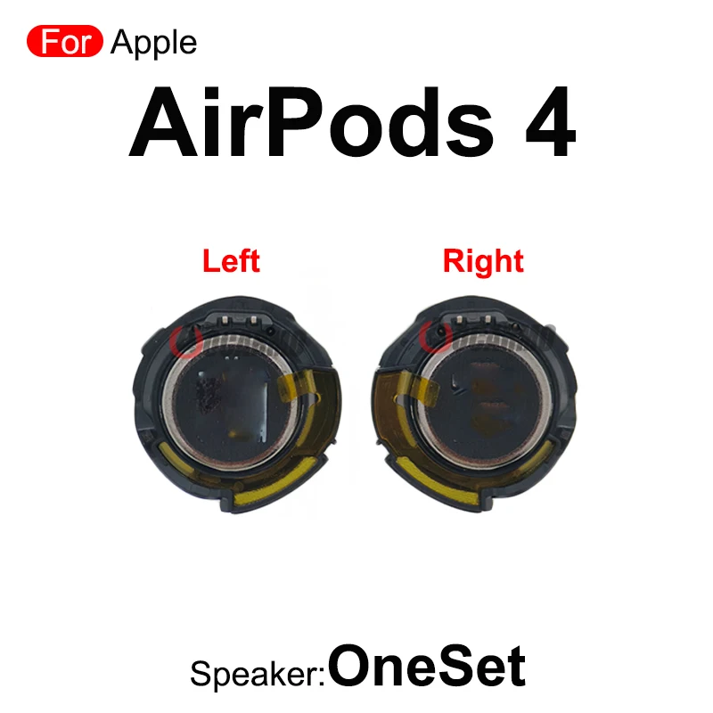 1Pcs Headphone Speaker Unit Sound Repair Replacement Parts For Apple AirPods 3 4 Airpods3 Airpods4