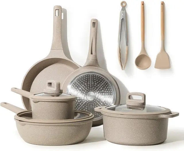 Nonstick Pots and Pans Set – Stackable 1