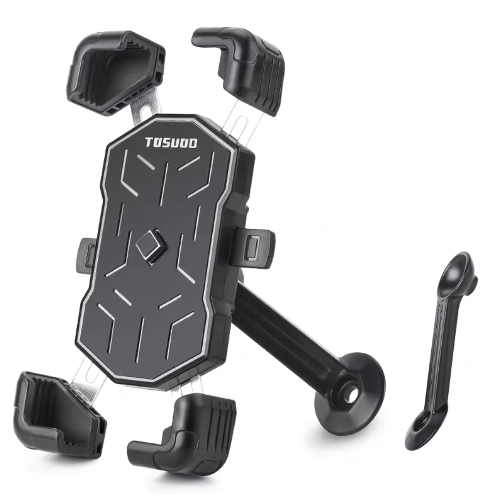 TOSUOD 360° Rotatable Non-Slip Bike Phone Holder