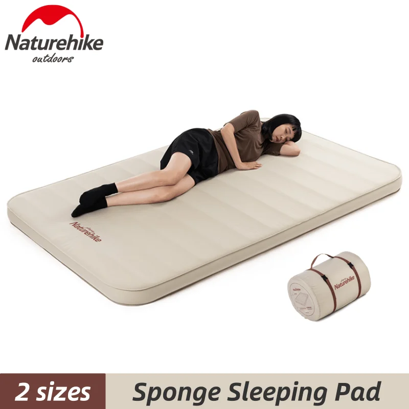 Naturehike colchoneta de Camping de esponja autoinflable, colchoneta gruesa individual, doble, colchón inflable, suave y portátil| Colchones de aire| - AliExpress