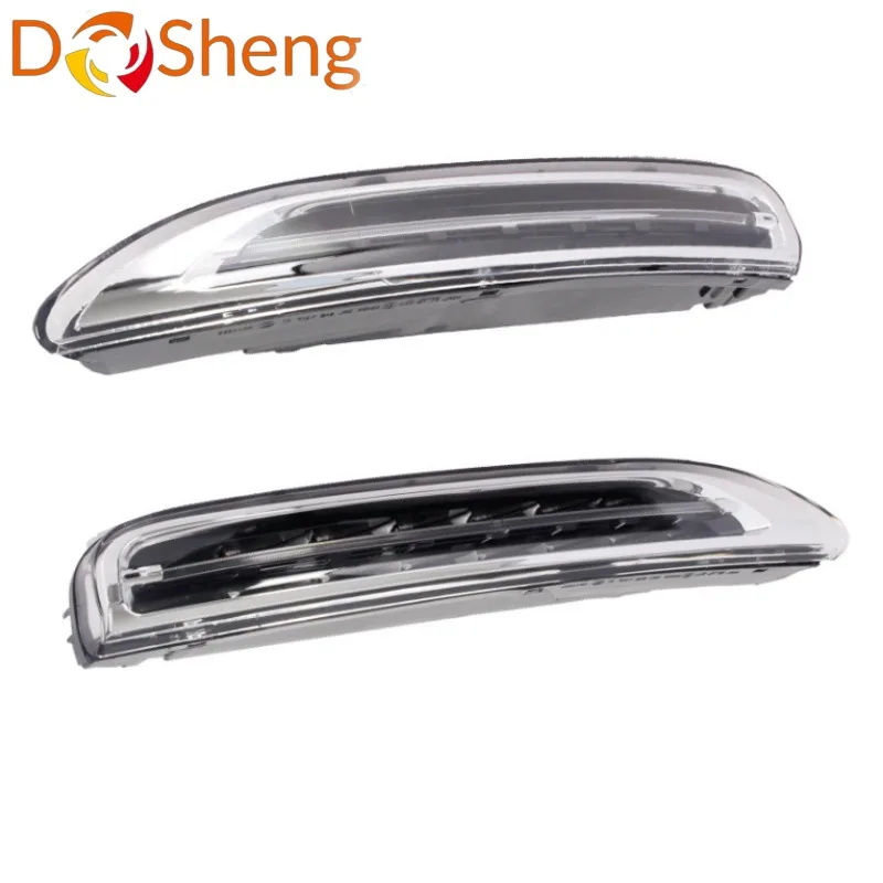95863118100 95863118200 Left and Right Front Bumper Daytime Running Light DRL LED Fog Lamp for Porsche Cayenne 958 2011-2014