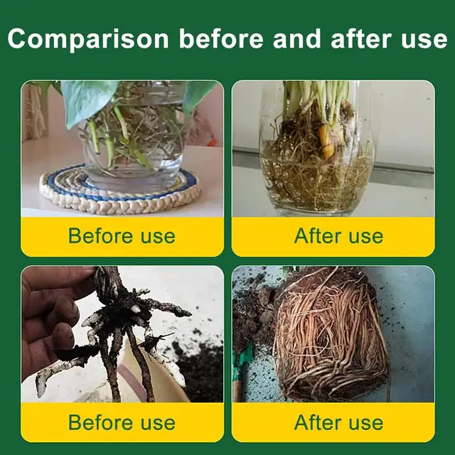 Zamatos Gyökérgyökér Folyékony Növényi Gyökérzet Stimulátor Tápanyag Gyors Gyümölcsök Növekedési Javító Szer - Image 4