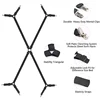 1 Set Adjustable Bed Suspenders Sheet Fastener Straps Clippers Clips Holder Kit Gripper Fitted Crisscross Bed Sheet Holder 3