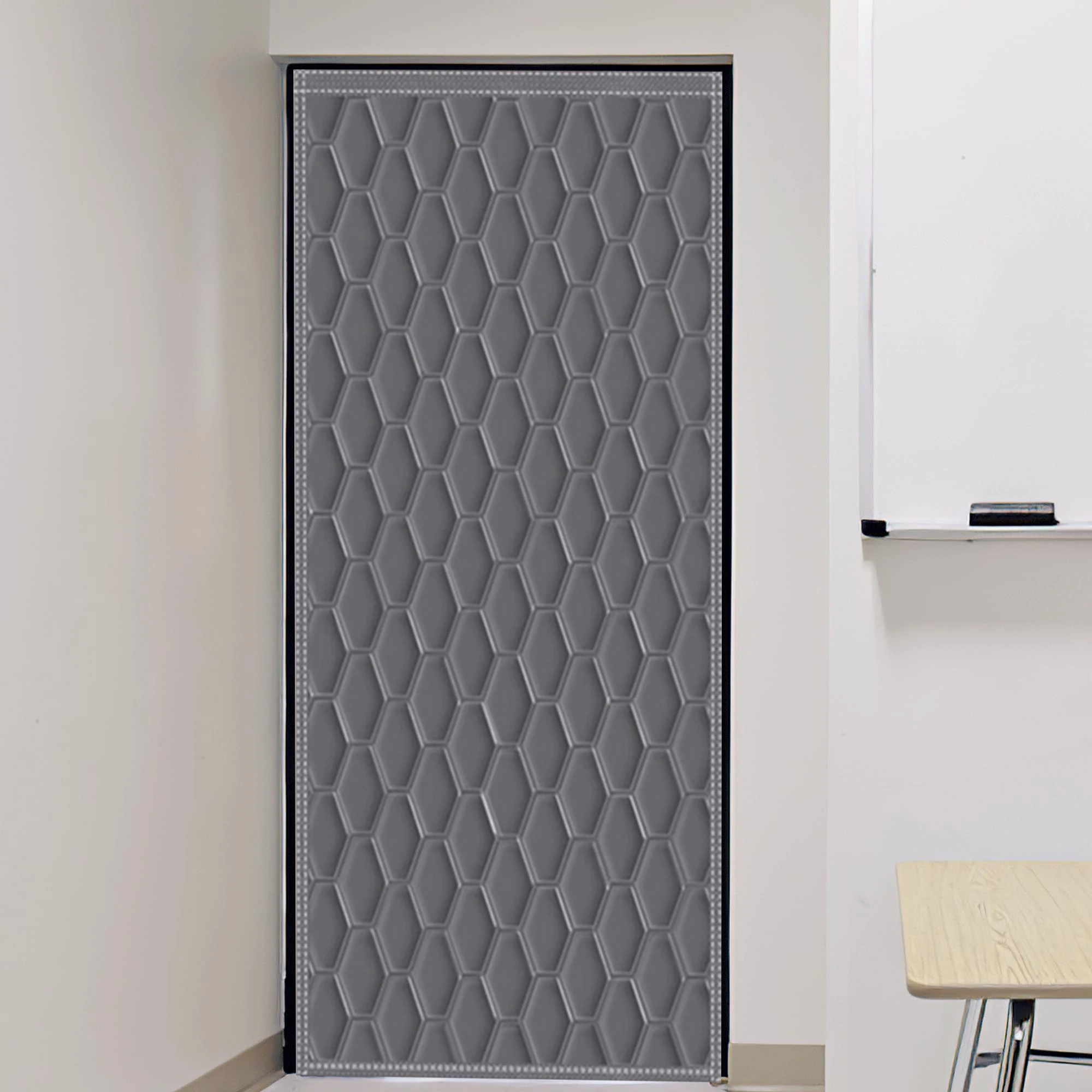 

Cotton Door Curtains with No Punched Magnetic Suction for Household Windproof and Warm Air Conditioning Partition Curtains