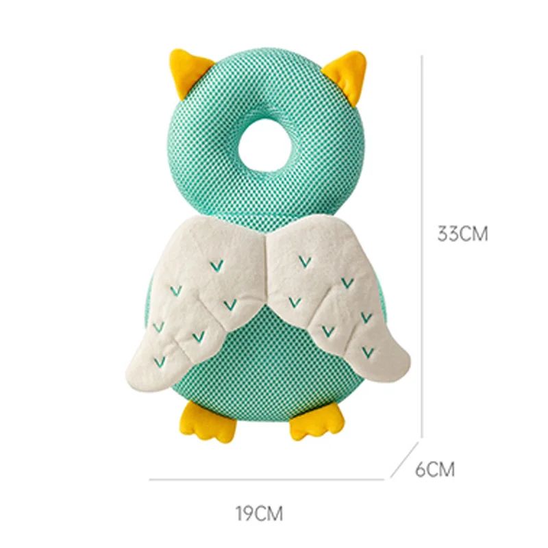 1-3T Toddler Baby Head Protector Safety Pad Cushion Back Prevent Injured Angel Bee Cartoon Security Pillows baby styling pillow Bedding