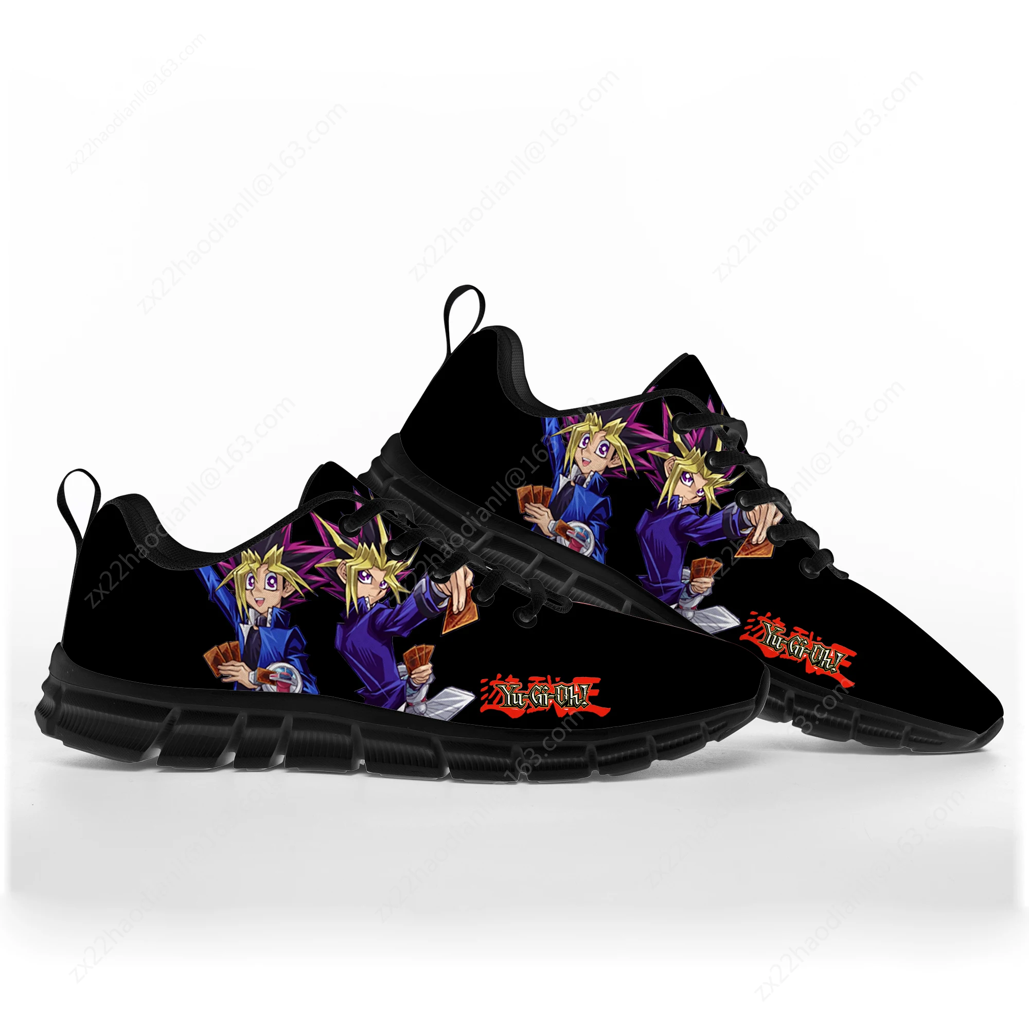 Dark Magician Girl Anime YuGiOh Yami Mutou Sports Shoes Mens Womens Teenager Kids Children Sneakers Casual Custom Couple Shoes