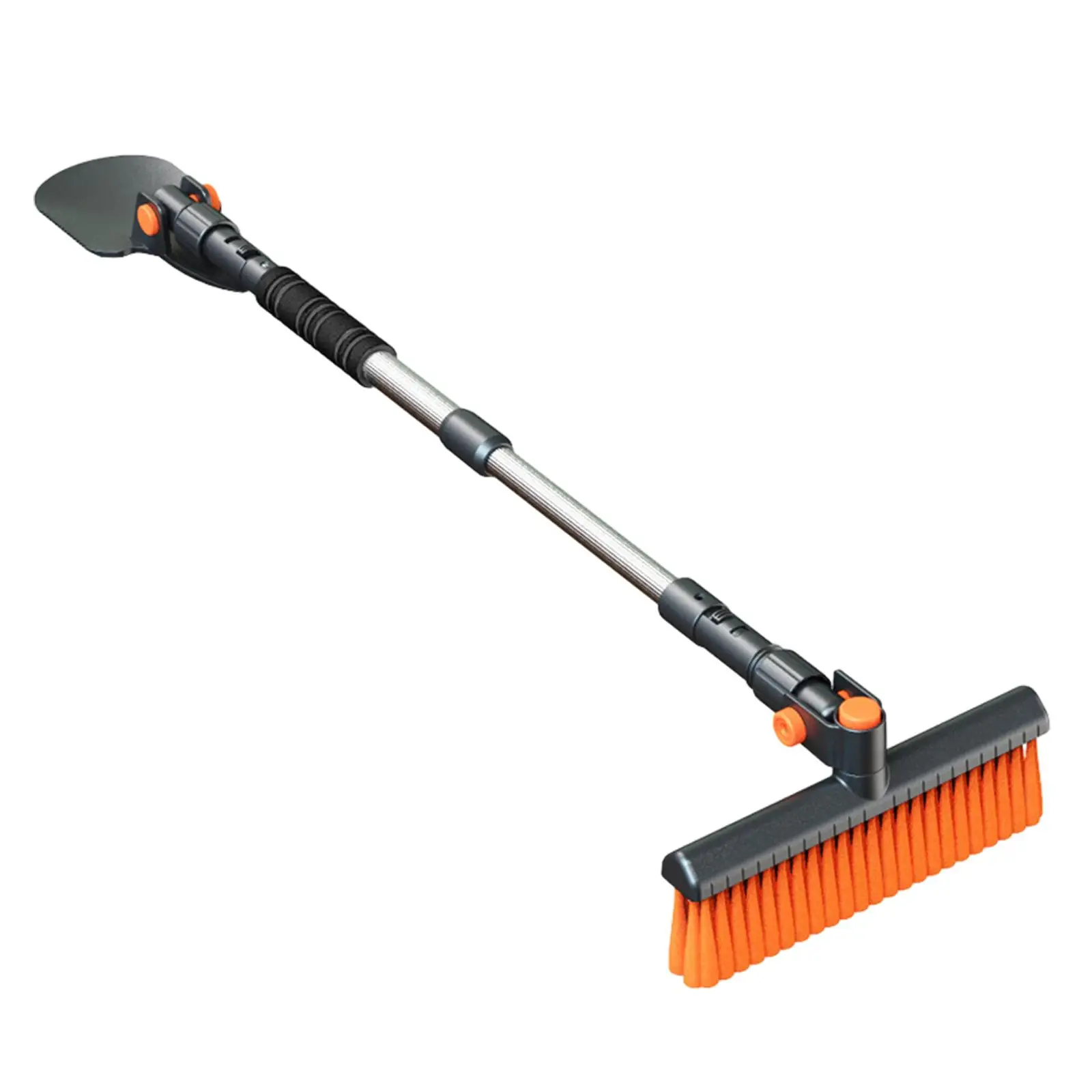 Ice Snow Brush Portable Rotatable Scratch Free Heavy Duty Winter Tool Car Snow