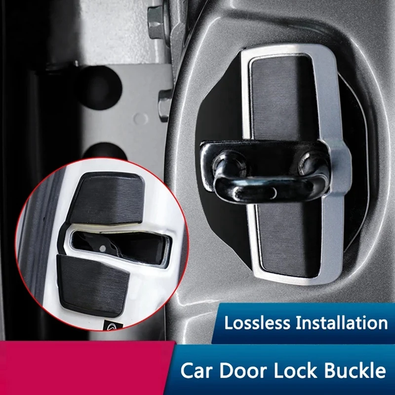 TRD Door Stabilizer Door Lock Protector Latches Stopper Covers For Nissan All Series E12/E13/C27/C28/KICKS/ X-TRAIL