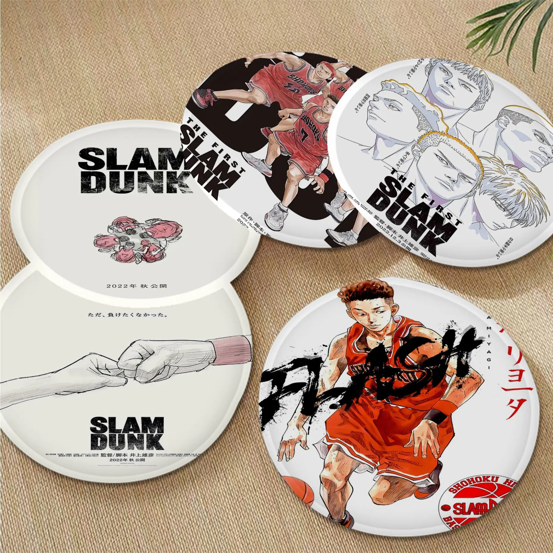 

Anime Figure The First Slam Dunk Art Fabric Cushion Non-slip Living Room Sofa Decor Students Stool Tatami Office Chair Cushions