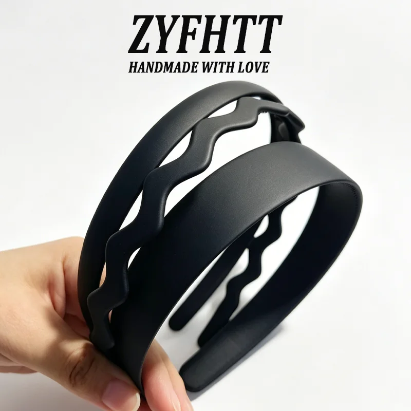 3pcs ZYFHTT Simple Acrylic Headband for Women Elegant Face Washing Hair Band Fashion Girls Hair Hoop Hair Accessories