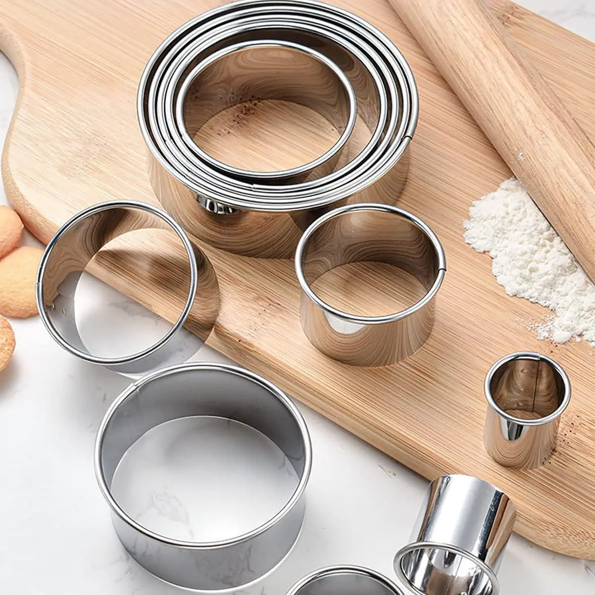 Cookie Cutter 12PCS Mini Biscuit Cookie Cutter Set Professional Materiel Patisserie Cake Accessory Pastry Utensil Baking Mold Cookie Mould