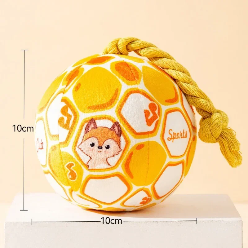 1 PCS Bite-Resistance Dog Toy Interactive Pet Teeth Cleaning Toys Squeaky Dog Ball Toy Puppy Chewing Toys Pet Supplies