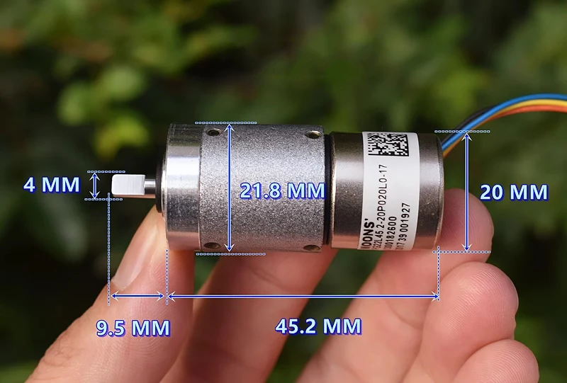 stepping motor diy robot car 22 milimetros 03