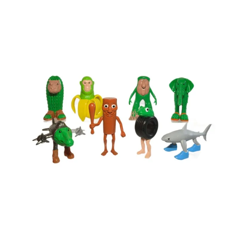 AYNKH Italian Brainrot Figuren - 8-teiliges Set Mit Verrückten Charakteren