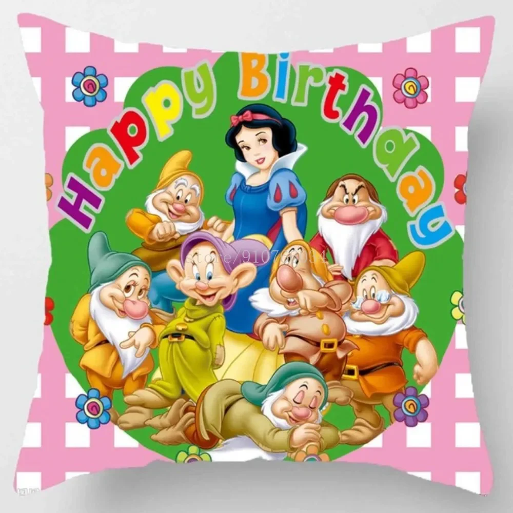 Princess Cinderella Bella Women Decorative/nap Pillow Cases Cushion Cover 1 Piece on Bed Sofa Children Birthday Gift 45x45cm cushion cover pillow case cover baby pillow cover