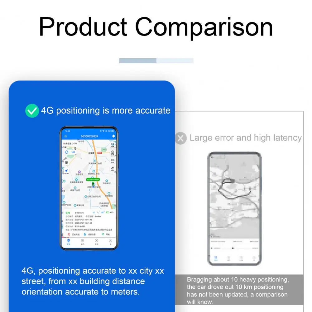 New 4g Gps Tracker 3d G-sensor Gps Locator Long Standby Time Waterproof Anti-loss Tracker Positioning for Cats and Dogs