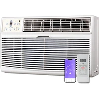 8,000 btu 115V Through-the-Wall Air Conditioner with Remote Control and built in Smart Kit, (Heating and Cooling) 1