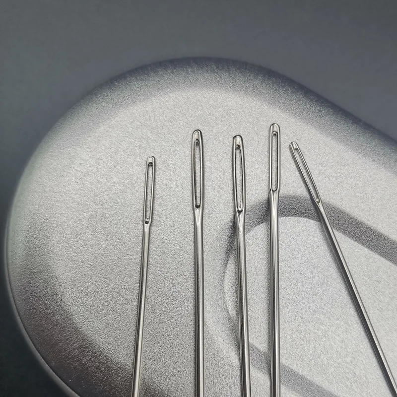 Eye Needles Bodkin Embroidery Cross Stitch Knitting Yarn Hand Sewing Blunt Needle DIY Crafts Tools 6-15 Pcs
