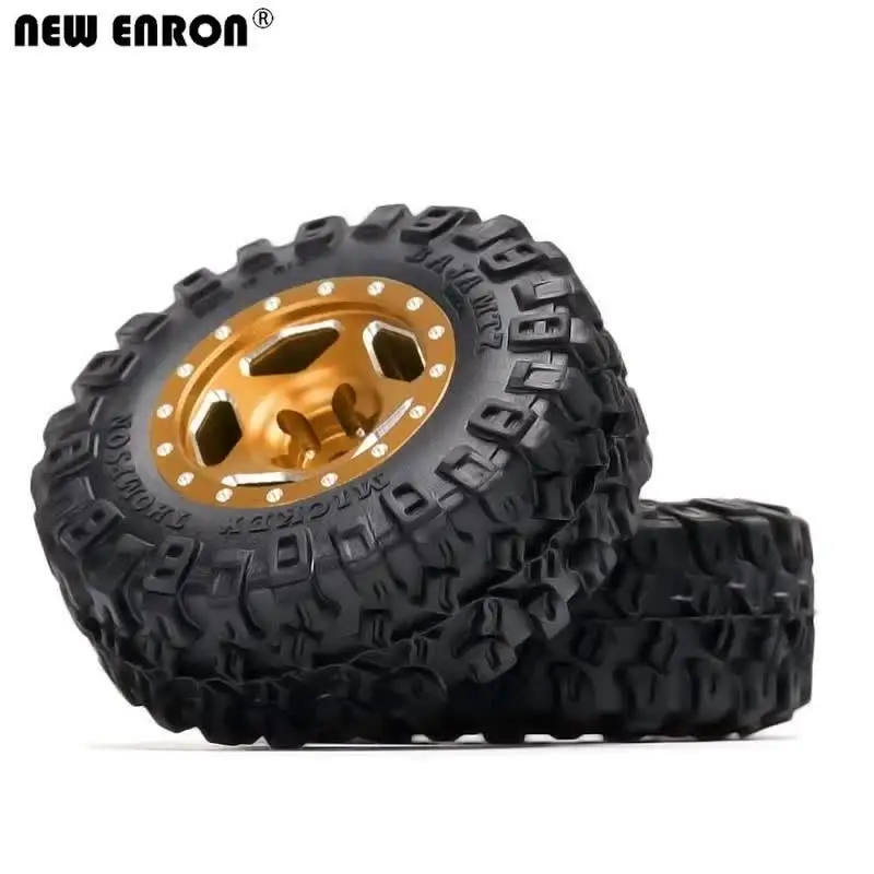 Ступица обода колеса 52*19 мм Шина 1 0 дюйма для RC CRAWLER CAR 1/24 Axial SCX24 Chevrolet C10 B-17 Betty FMS FCX24