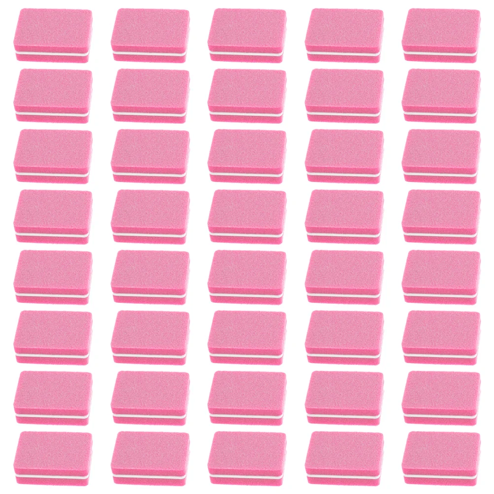 

100Pcs Nail Sponge Files Manicure Files Mini EVA Nail Files for Salon