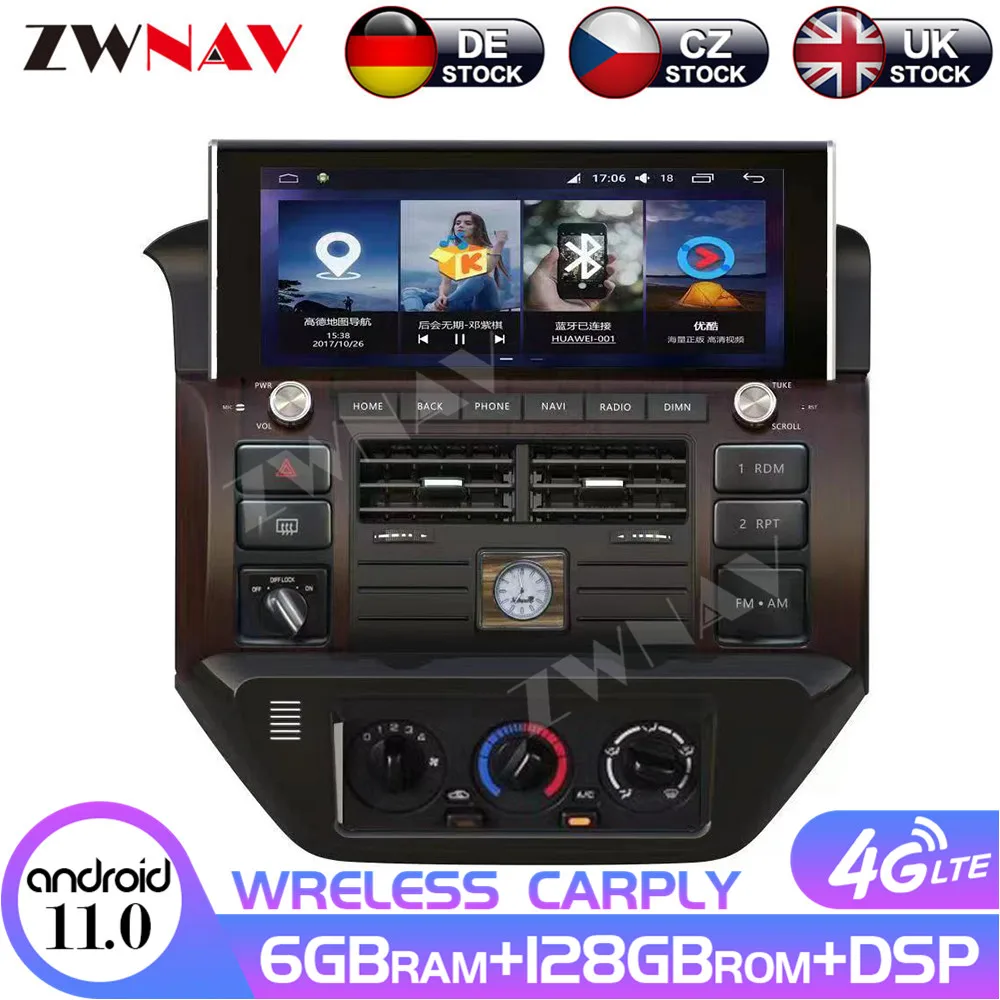 

12.3 Inch Android For Nissan Patrol Y61 2006 - 2022 Car Multimedia GPS Player Audio Radio Stereo Head Unit