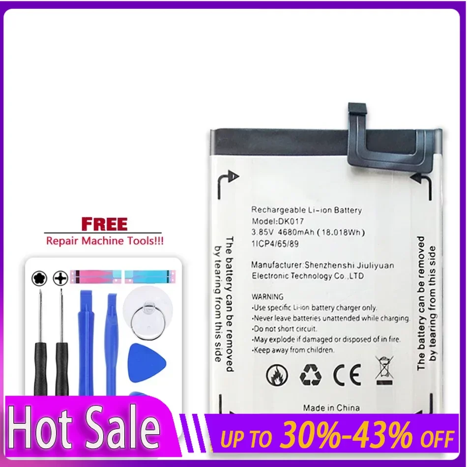 

Battery DK017 4680mAh For Blackview A80 Pro/Plus Bateira