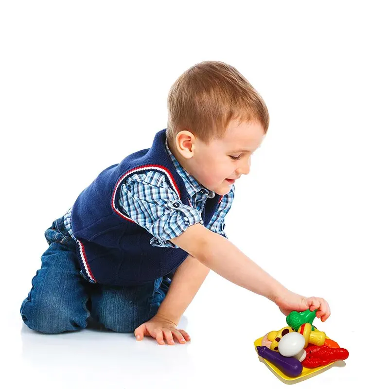 19 Pcs BBQ Barbecue Toys Children's Family Toy Barbecue Stall Paren Child Game