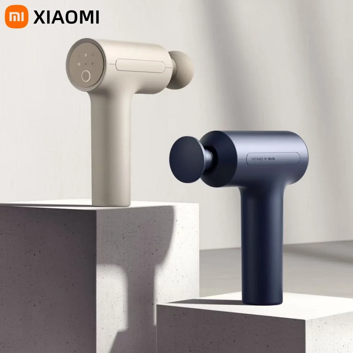 Xiaomi Mijia Fascia Gun portable fascia gun 3 with 3 Strength Levels 10mm Deep Tissue Relaxation 25kg Thrust Gear Memory 2450mAh Massage Tool